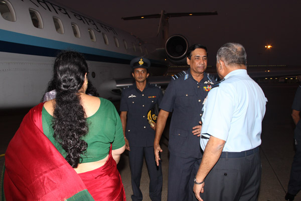Indian Air chief Completes Official Visit to SL