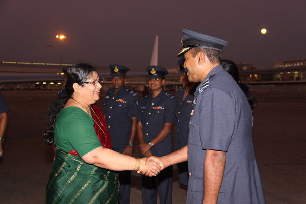Indian Air chief Completes Official Visit to SL