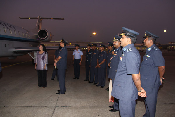 Indian Air chief Completes Official Visit to SL