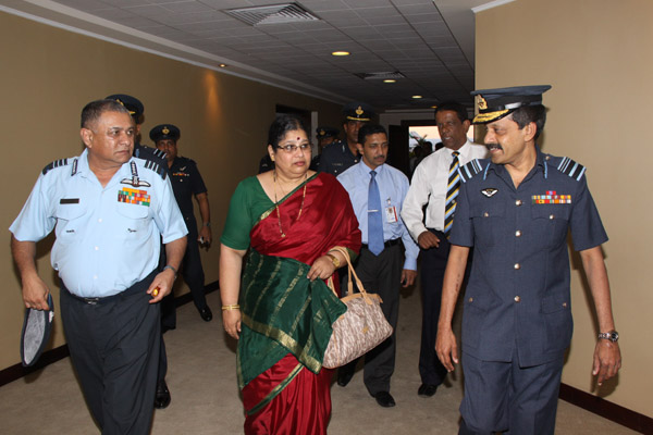 Indian Air chief Completes Official Visit to SL