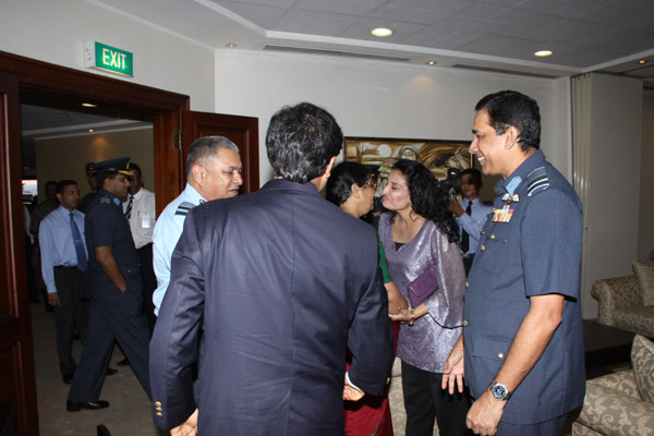Indian Air chief Completes Official Visit to SL