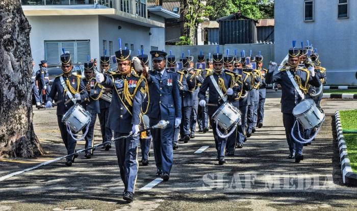 Chief of the Army Staff of the Indian Army Calls on the Commander of the Sri Lanka Air Force