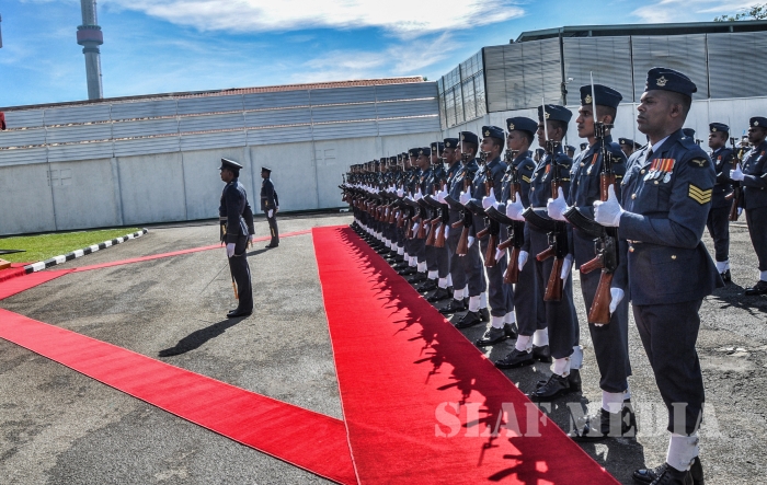 Chief of the Army Staff of the Indian Army Calls on the Commander of the Sri Lanka Air Force