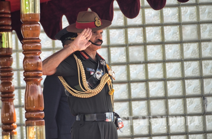 Chief of the Army Staff of the Indian Army Calls on the Commander of the Sri Lanka Air Force