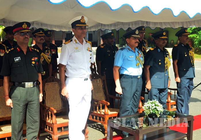 Air Marshal Ajit S Bhonsle Calls on Commander of the Air Force