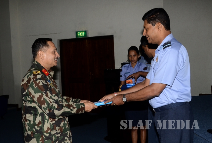 A Delegation of Indian NDC Visits Air Force Headquarters