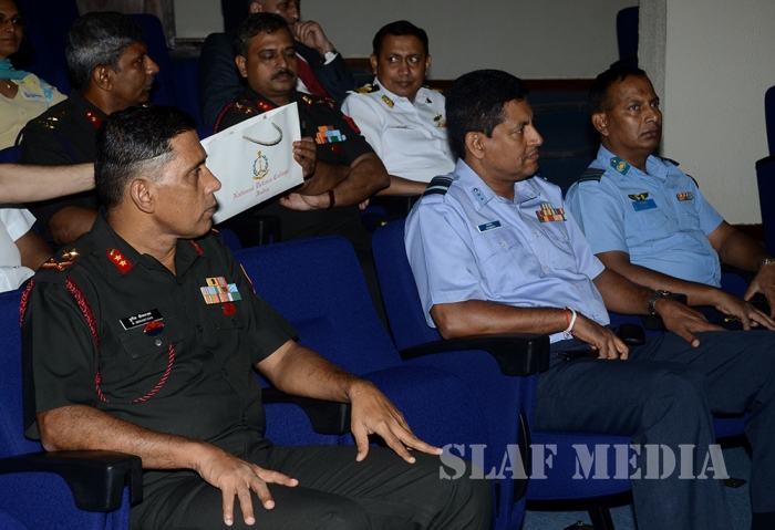 A Delegation of Indian NDC Visits Air Force Headquarters