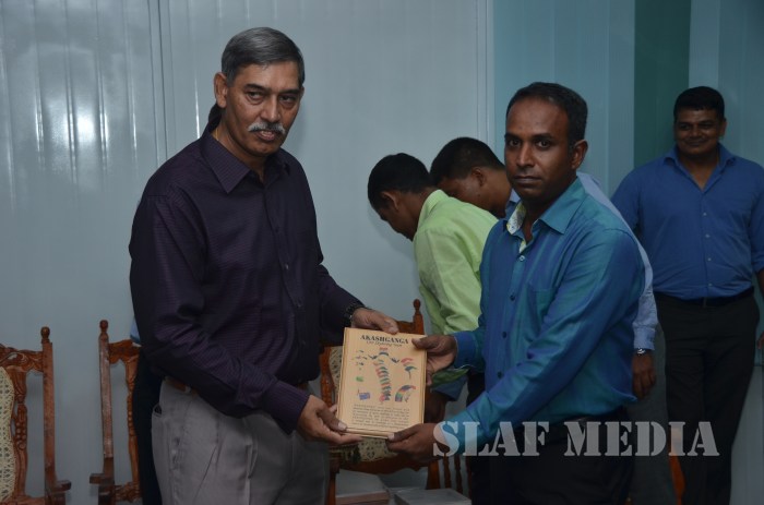 Indian Air Force Sky Divers Visit SLAF Station Ampara