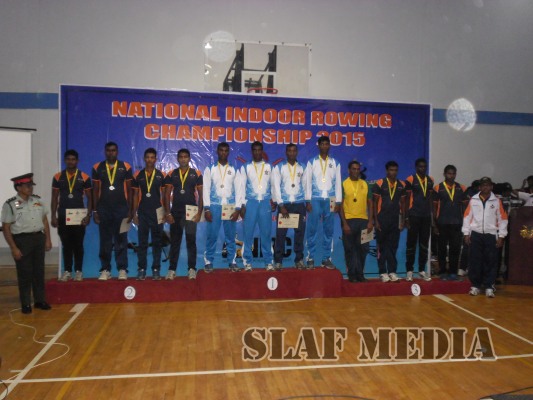 SLAF Rowers Win at the 1st National Indoor Rowing Championships