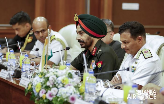 AIR FORCE COMMANDER PARTICIPATES IN 8TH INDO – SRI LANKA DEFENCE DIALOGUE