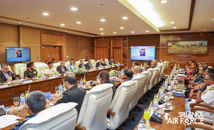 AIR FORCE COMMANDER PARTICIPATES IN 8TH INDO – SRI LANKA DEFENCE DIALOGUE