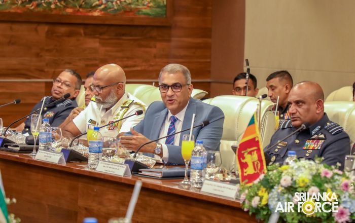 AIR FORCE COMMANDER PARTICIPATES IN 8TH INDO – SRI LANKA DEFENCE DIALOGUE