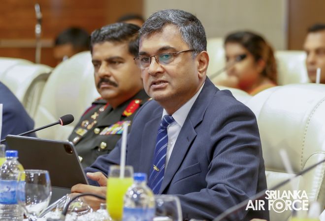 AIR FORCE COMMANDER PARTICIPATES IN 8TH INDO – SRI LANKA DEFENCE DIALOGUE