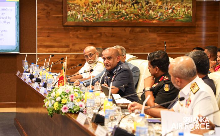 AIR FORCE COMMANDER PARTICIPATES IN 8TH INDO – SRI LANKA DEFENCE DIALOGUE