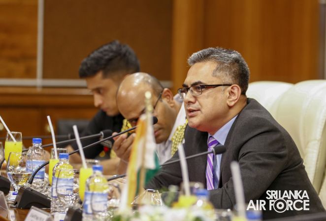 AIR FORCE COMMANDER PARTICIPATES IN 8TH INDO – SRI LANKA DEFENCE DIALOGUE