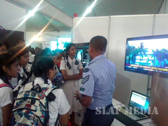 ITU Stall at the Infotel 2017 Exhibition