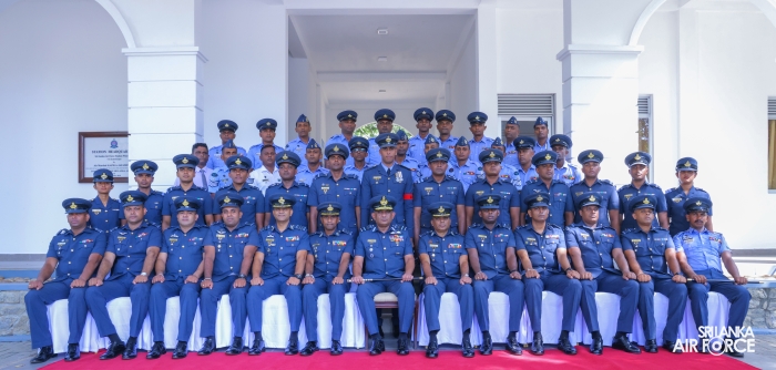 COMMANDER’S INSPECTION AT SLAF STATION WEERAWILA