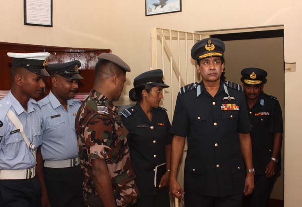 Annual Commander's Inspection at Sri Lanka Air Force Base Vavuniya Annual Commander's Inspection at Sri Lanka Air Force Base Vavuniya