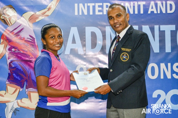 SLAF INTER UNIT AND OPEN BADMINTON CHAMPIONSHIPS 2023