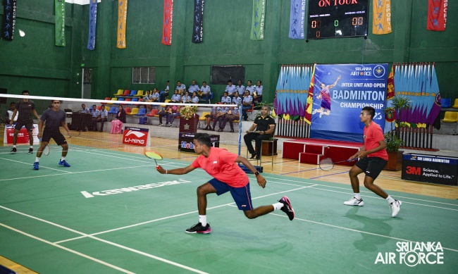 SLAF INTER UNIT AND OPEN BADMINTON CHAMPIONSHIPS 2023