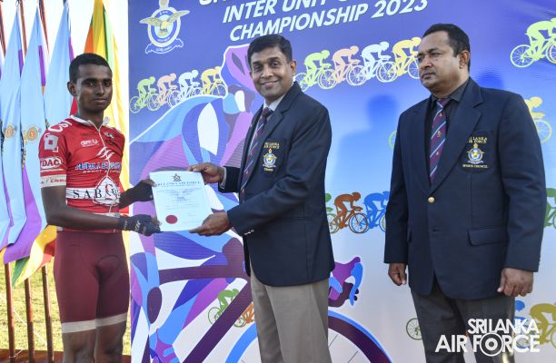 SLAF STATION COLOMBO EXCELS AT THE INTER UNIT CYCLING
CHAMPIONSHIP 2023