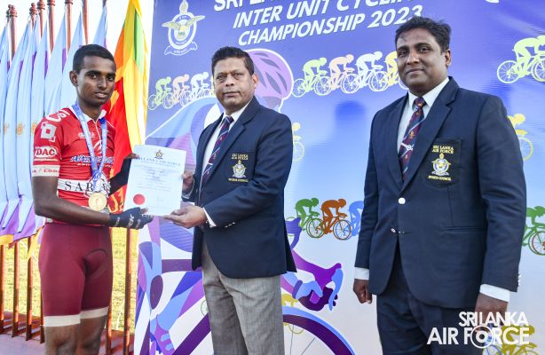 SLAF STATION COLOMBO EXCELS AT THE INTER UNIT CYCLING
CHAMPIONSHIP 2023