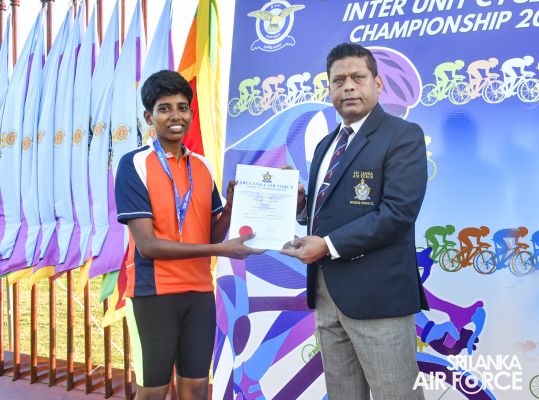 SLAF STATION COLOMBO EXCELS AT THE INTER UNIT CYCLING
CHAMPIONSHIP 2023