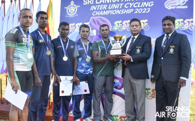 SLAF STATION COLOMBO EXCELS AT THE INTER UNIT CYCLING
CHAMPIONSHIP 2023