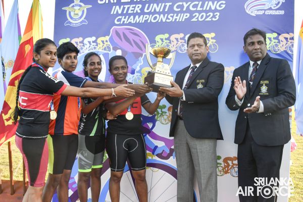 SLAF STATION COLOMBO EXCELS AT THE INTER UNIT CYCLING
CHAMPIONSHIP 2023