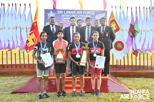 SLAF STATION COLOMBO EXCELS AT THE INTER UNIT CYCLING
CHAMPIONSHIP 2023