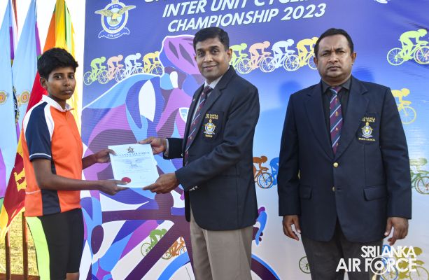 SLAF STATION COLOMBO EXCELS AT THE INTER UNIT CYCLING
CHAMPIONSHIP 2023