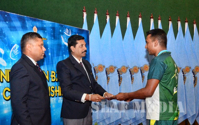 Base Hingurakgoda win Inter Unit Badminton Championship 2018