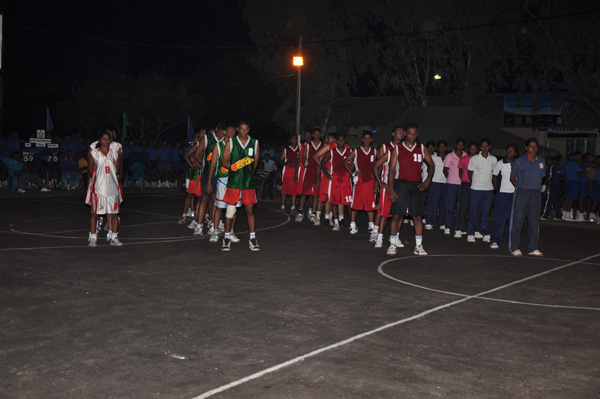 Inter Unit Basket Ball Championship 2010