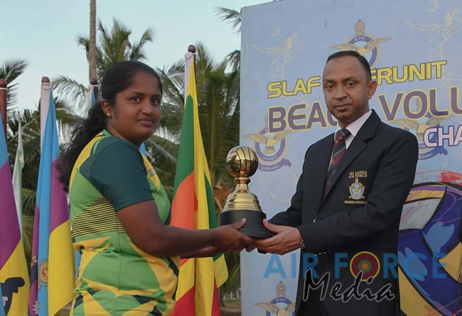 BIA and Ekala Men’s and Women’s Inter Unit Beach Volleyball Champions 2019