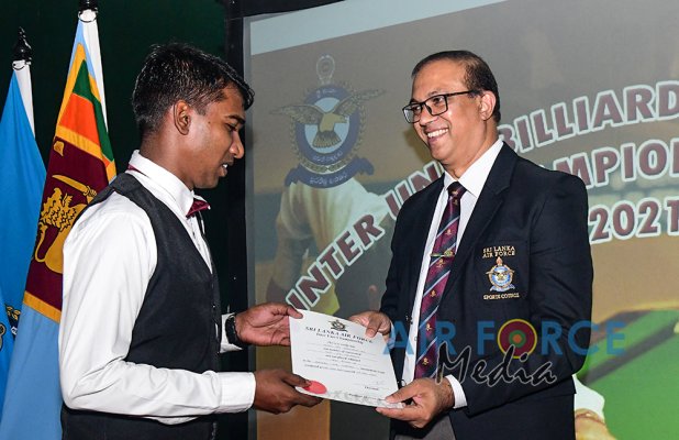 CTS
DIYATHALAWA BILLIARDS AND SNOOKER INTER UNIT CHAMPIONS 2021