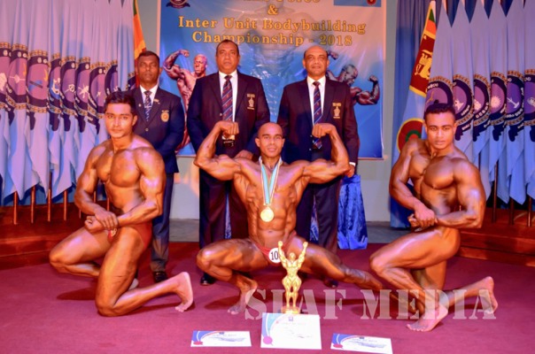 Tech Formations at SLAF Base Ratmalana Win Inter Unit Bodybuilding Championship 2018