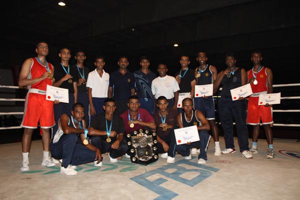 අන්තර් ඒකක බොක්සිං ශූරතාවය දියතලාව ගුවන් හමුදා කඳවුරට Inter-Unit Boxing Championship Won By SLAF Station Diyatalawa