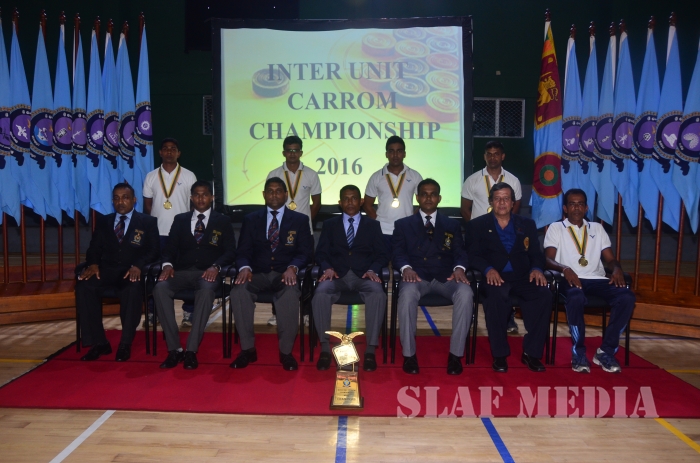 Inter-Unit Carrom Championship 2016
