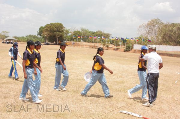 Inter Unit Cricket Finals at SLAF Base Anuradhapura