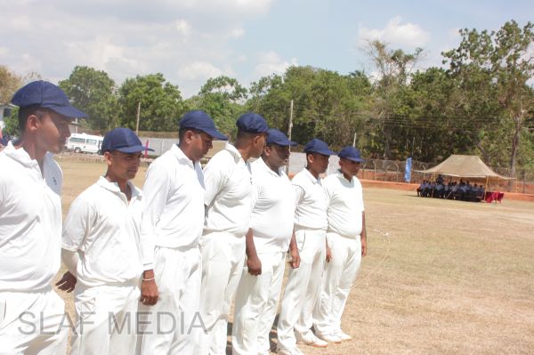 Inter Unit Cricket Finals at SLAF Base Anuradhapura
