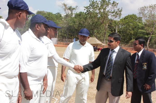Inter Unit Cricket Finals at SLAF Base Anuradhapura