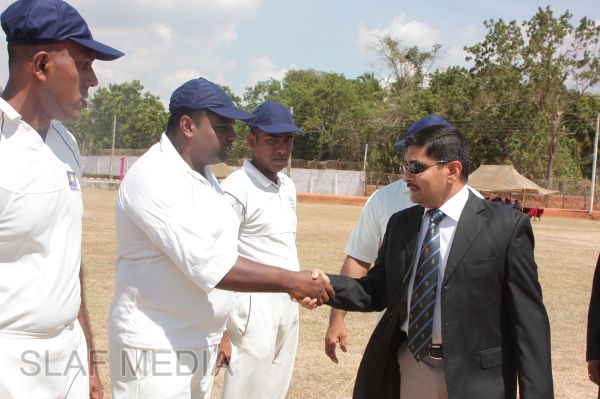 Inter Unit Cricket Finals at SLAF Base Anuradhapura