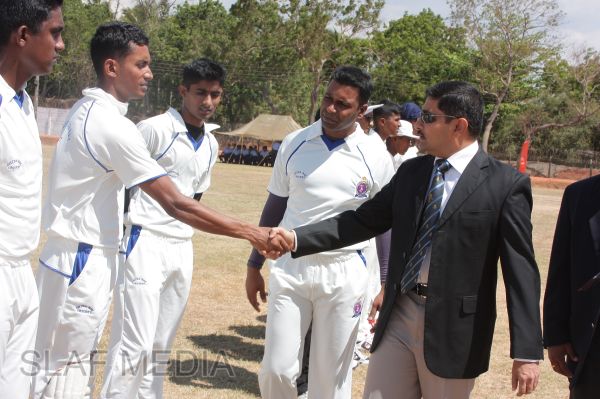 Inter Unit Cricket Finals at SLAF Base Anuradhapura
