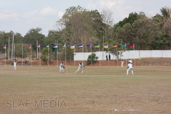 Inter Unit Cricket Finals at SLAF Base Anuradhapura