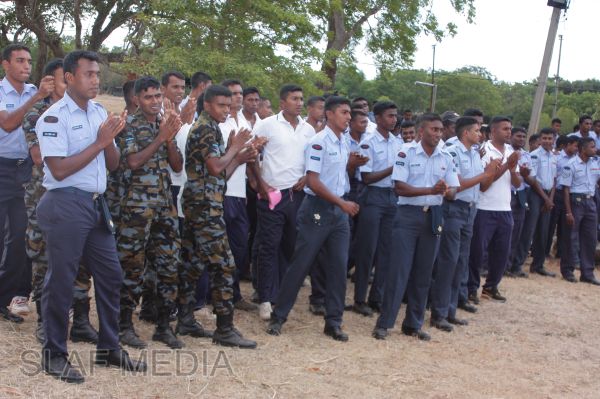 Inter Unit Cricket Finals at SLAF Base Anuradhapura