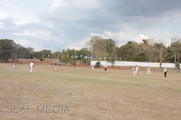 Inter Unit Cricket Finals at SLAF Base Anuradhapura