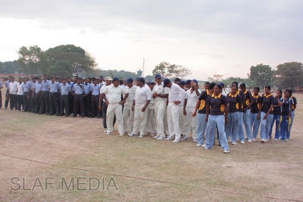 Inter Unit Cricket Finals at SLAF Base Anuradhapura