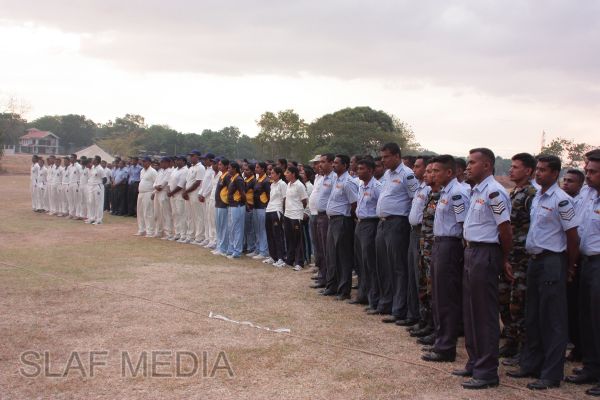 Inter Unit Cricket Finals at SLAF Base Anuradhapura