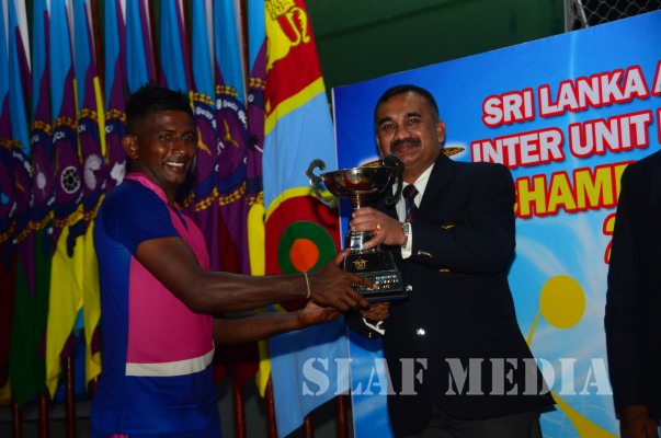 SLAF Station Morawewa and SLAF Academy China Bay emerge Men's and Women's Handball Champions for 2018