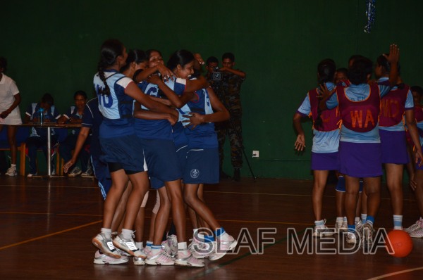 Sri Lanka Air Force Academy China Bay wins the Inter Unit Netball Championship 2014